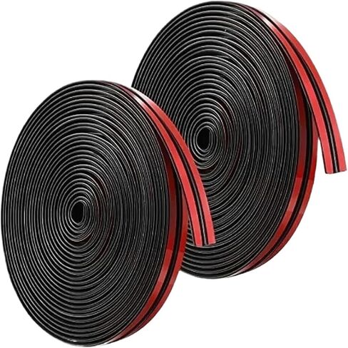 14/19mm Car Weather Stripping Car Windshield Weather Seal Rubber Stripping Trim Weatherstrip Adhesive T Shape Sunroof Seal Cover(19mm x2m) in Saudi Arabia