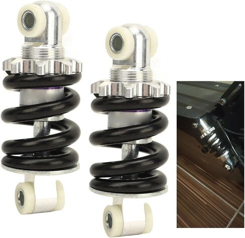 2pcs 100mm Shock Absorber 1500lbs Spring Shocks Struts Damper for Mini Moto ATV Pocket Bike Scooter,ATV brakes and suspension in Saudi Arabia