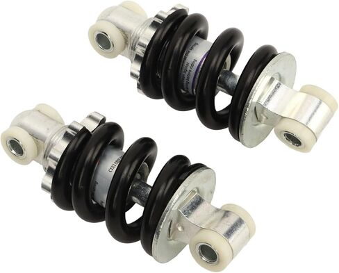 2pcs 100mm Shock Absorber 1500lbs Spring Shocks Struts Damper for Mini Moto ATV Pocket Bike Scooter,ATV brakes and suspension in Saudi Arabia