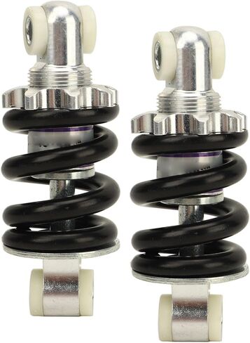 2pcs 100mm Shock Absorber 1500lbs Spring Shocks Struts Damper for Mini Moto ATV Pocket Bike Scooter,ATV brakes and suspension in Saudi Arabia