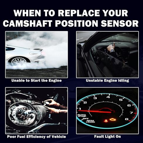 Camshaft Position Sensor Compatible with BMW 128i 135i 325i 328i 330i 335i 528i 535i 550i 650i 750i 13627525014,13627546660,13627558518 in Saudi Arabia