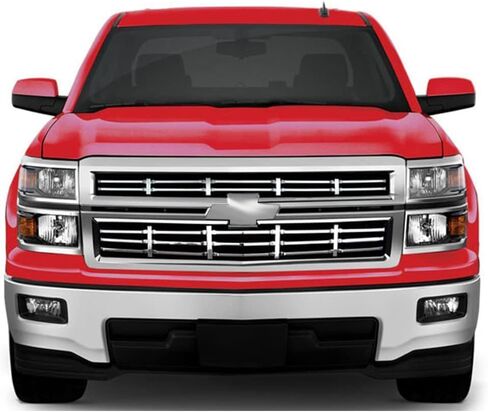 Premium FX 2PC Chrome ABS Insert for Chevy Silverado Z71 2014-2015 in Saudi Arabia