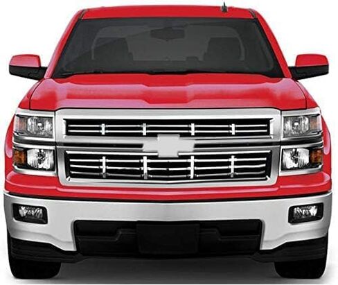 Premium FX 2PC Chrome ABS Insert for Chevy Silverado Z71 2014-2015 in Saudi Arabia