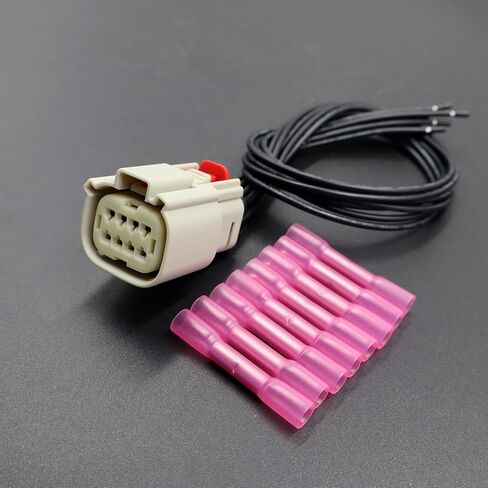 Full LED 8-Wire Headlight Connector Compatible with Dodge Durango SRT 2021-2022 Wiring Pigtail Harness in Saudi Arabia