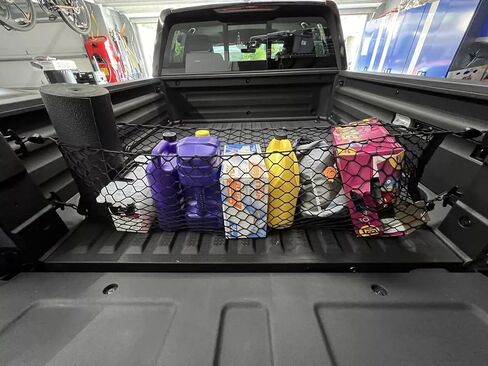 Trunk Bed Organizer Cargo Net for Honda Ridgeline 2006-2025 – Envelope Style Cargo Net for Pickup Truck – Premium Mesh Car Organizer Vehicle Carrier Storage – Compatible with Ridgeline in Saudi Arabia