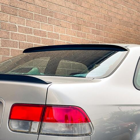 SPOILKERKING WINDOW ROOD SPOILER VISOR (284R) متوافق مع Honda Civic 1996-2000 2 Door Coupe in Saudi Arabia