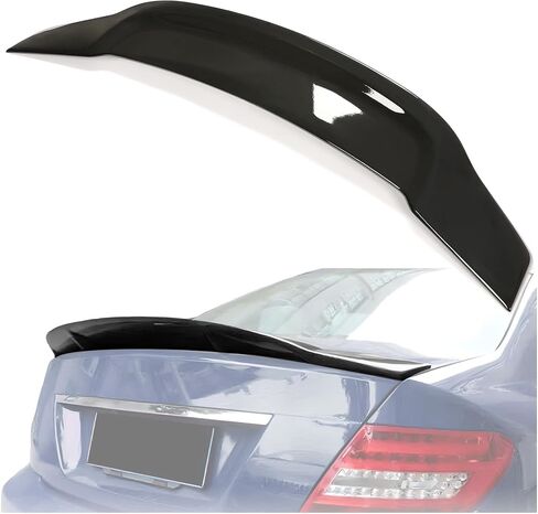 Kojem Duckbill Spoiler Wing متوافق مع 2008-2014 Mercedes Benz W204 C-Class C180 C200 C250 C35 in Saudi Arabia