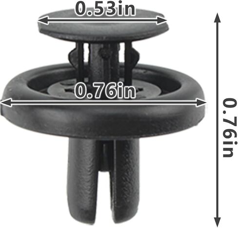 30PCS Fender Liner Clip Pumper Cover Cover Retainer Clip Fortener متوافق مع Toyota Lexus Tundra Tacoma Rav4 Corolla 4runner Camry C-HR ، يحل محل 90467-07215 in Saudi Arabia