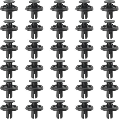 30PCS Fender Liner Clip Pumper Cover Cover Retainer Clip Fortener متوافق مع Toyota Lexus Tundra Tacoma Rav4 Corolla 4runner Camry C-HR ، يحل محل 90467-07215 in Saudi Arabia