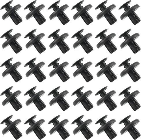 30PCS Fender Liner Clip Pumper Cover Cover Retainer Clip Fortener متوافق مع Toyota Lexus Tundra Tacoma Rav4 Corolla 4runner Camry C-HR ، يحل محل 90467-07215 in Saudi Arabia