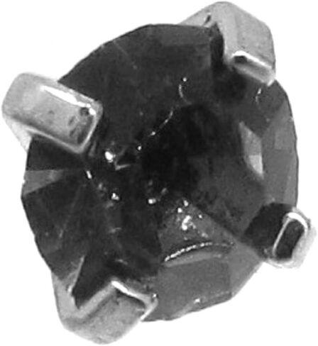 316L Surgical Steel Internally Threaded Prong Set Round Gem Dermal Top Anchor 14g in Kuwait