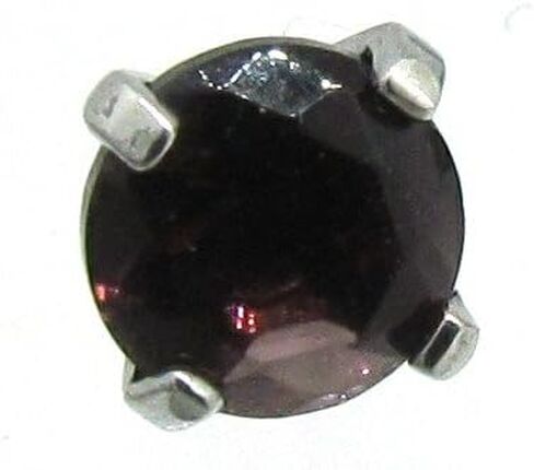 316L Surgical Steel Internally Threaded Prong Set Round Gem Dermal Top Anchor 14g in Kuwait