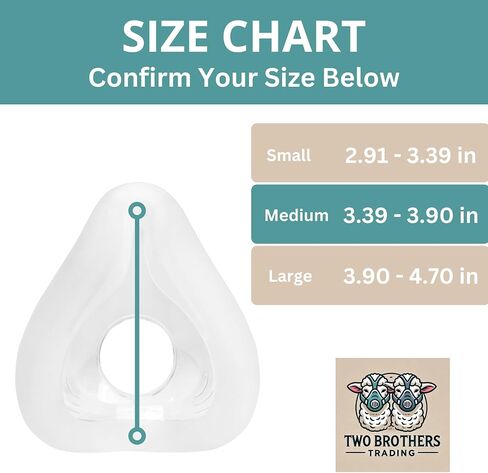 Replacement Cushion Compatible with F20 AirFit AirTouch CPAP Mask, Premium and Snug Fit, Soft and Durable Material, Covers Nose and Mouth (Medium - 3 Pack) in Saudi Arabia