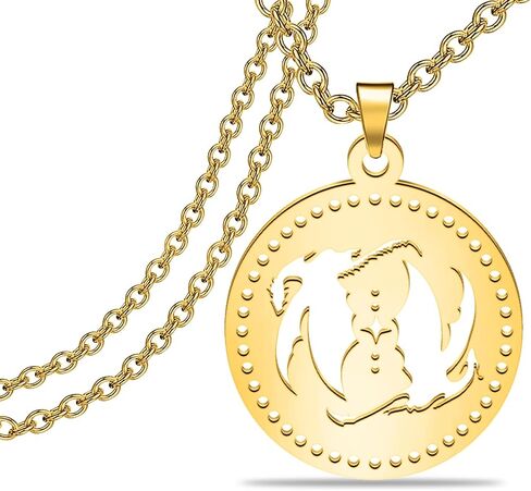 OKEYCH Fantasy Reader Gift Tairn and Andarna Necklace Dragonrider Jewelry Dragon Rider Bookish Merch in Saudi Arabia
