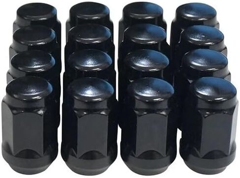 16pcs Black Acorn Wheel Lug Nuts M10*1.25, Hex 17mm Replacement for Can-Am ATV Outlander Renegade & Defender Maverick 800 1000 Trail Sport UTV in Saudi Arabia