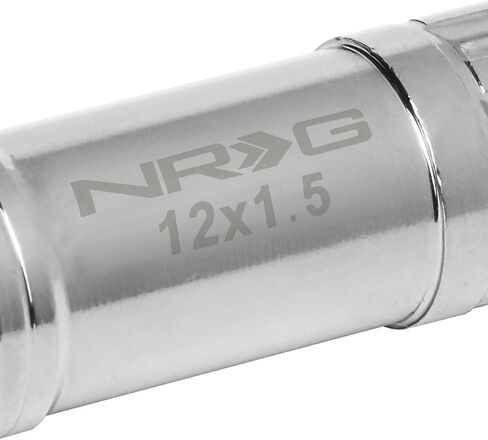 NRG Innovations LN-LS700SL-21 700 Series Steel Lug Nut مع غطاء غطاء الغبار ، 21 قطعة (5 Lug S) in Saudi Arabia
