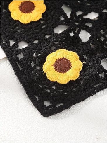 SHENHE Women's Crochet Head Scarf Knitted Tie Hair Bandana Headband Head Kerchief Dark Green One-Size in Saudi Arabia