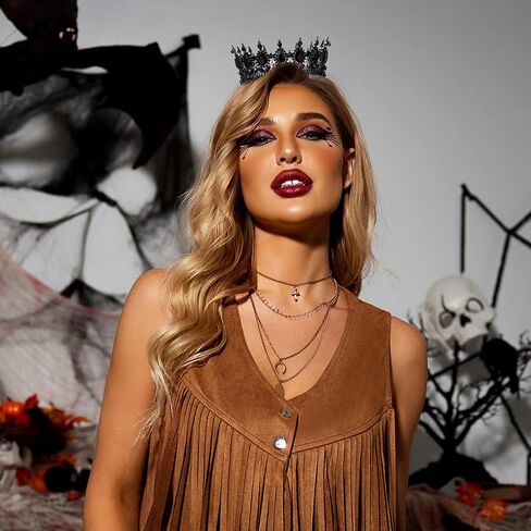 Nackiy Gold Crown for Women ، Queen Tiaras Crystal Tiaras عقال الزفاف ملحقات شعر الزفاف ، حزب عيد الميلاد Prom Cake Topper in Kuwait