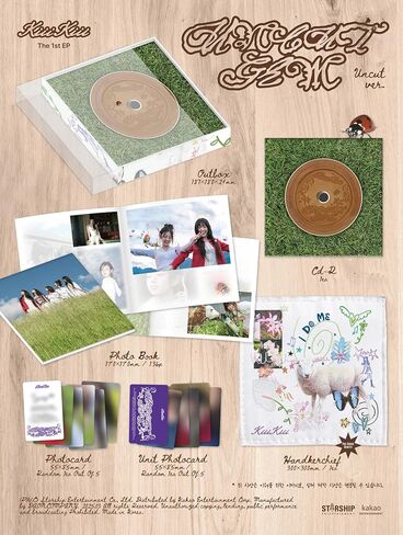 KiiiKiii Uncut Gem 1st Mini Album with Tracking Sealed (Uncut Version) in Kuwait
