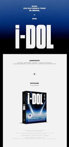 (G) I-DLE WORLD TOUR iDOL in Seoul with Tracking Sealed GIDLE GI-DLE (DVD Version) in Saudi Arabia