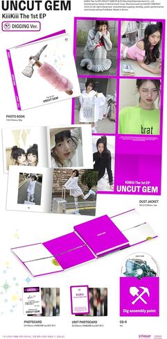 KiiiKiii Uncut Gem 1st Mini Album with Tracking Sealed (Uncut Version) in Kuwait