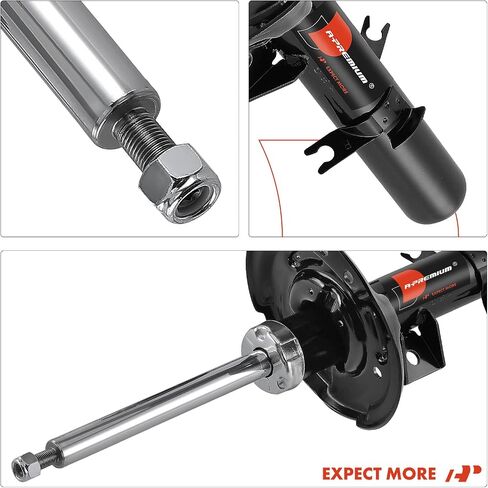 A-Premium Front Pair (2) Strut Shock Absorber Compatible with Nissan Altima 2019-2024 Driver and Passenger Side, FWD in Saudi Arabia
