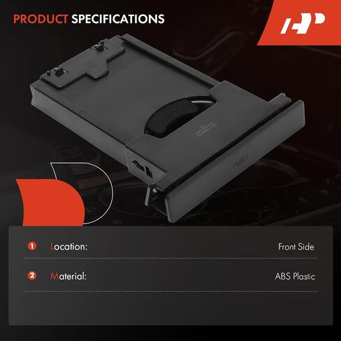 A-Premium Cup Holder Compatible with Toyota Land Cruiser 1995-1997 & Lexus Lx450 1996-1997, Front, Replace# 5562060010 in Saudi Arabia