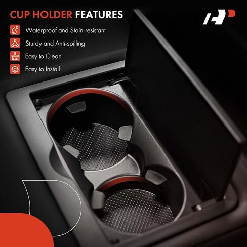 A-Premium Cup Holder Compatible with Toyota Land Cruiser 1995-1997 & Lexus Lx450 1996-1997, Front, Replace# 5562060010 in Saudi Arabia