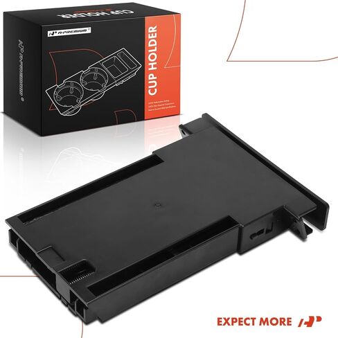 A-Premium Cup Holder Compatible with Toyota Land Cruiser 1995-1997 & Lexus Lx450 1996-1997, Front, Replace# 5562060010 in Saudi Arabia