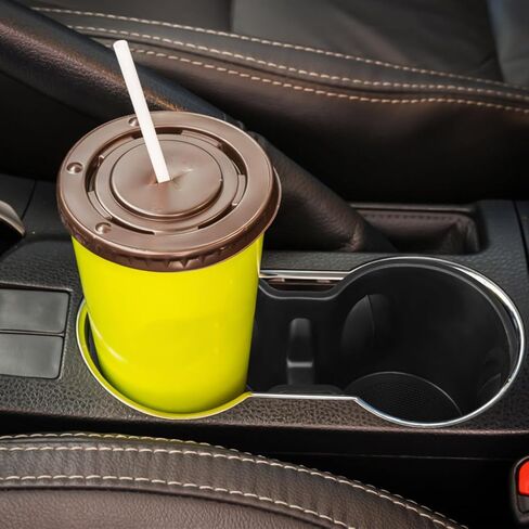 حامل كأس وحدة التحكم المركزية للسيارات المدمجة ، وملحقات سيارة TPE غير المقاومة للانزلاق والماء ، واستبدال صندوق تخزين وحدة التحكم المركزية المتوافقة مع طرز Y/3 (أسود) in Kuwait