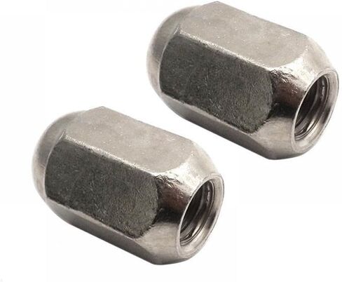 4/2pcs M10x1.25 Chrome Steel Wheel Rim Hub HUB متوافق مع دراجة ATV Scooter Buggy Quad و Onther in Saudi Arabia