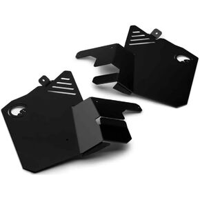 SuperATV Inner Fender Guards for 2020-2024 Polaris RZR PRO XP | Black UV-Resistant Powder Coating | Made of Heavy-Duty Aluminum Plating | Bolts Directly to Frame | USA Made in Saudi Arabia