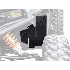 SuperATV Black Inner Fender Guards for 2020+ Polaris General XP 1000 / XP 4 1000 | Bolts Directly to Frame | Aluminum Plating | Some Drilling Required | UV-Resistant Power Coating | USA Made in Saudi Arabia