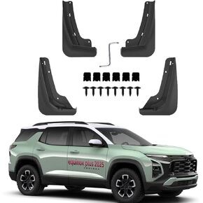 طقم اللوحات الطينية لعام 2025 Chevy Equinox LT RS Activ Accessories 2026 Mud Splash Guard Flap Mud Flap Frant and Great in Kuwait