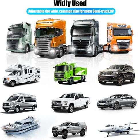 2pcs Semi Truck Side Window Sun Shade for Freightliner Volvo VNL International Trucks RV,Interior UV Protection Truck Side Window Shade semi Truck Accessories Keep Your car Cool. in Kuwait