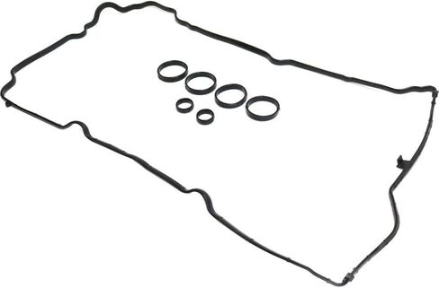 for Mini Cooper Valve Cover Gasket 2007-2015 | Rubber | 4 Cyl | 1.6L Engine | w/Grommets & Spark Plug Tube Seals | 11127567877 in Saudi Arabia