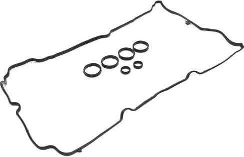 for Mini Cooper Valve Cover Gasket 2007-2015 | Rubber | 4 Cyl | 1.6L Engine | w/Grommets & Spark Plug Tube Seals | 11127567877 in Saudi Arabia