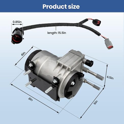6C3Z-9G282-C PFB-101 Fuel Pump Assembly Fits for Ford F250 F350 F450 F550 Super Duty 6.0L V8 2003-2007, Fits for Ford Excursion 2003-2005, Powerstroke Diesel Fuel Pump Assembly Replace PFB93 in Saudi Arabia