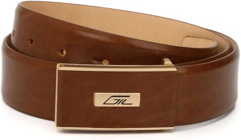 Men's Profile Leather Belt, Wrinkle-free Genuine Leather, Everyday wear 35mm width in Saudi Arabia