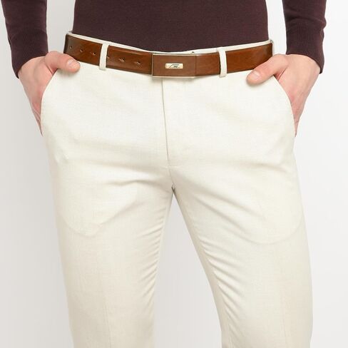 Men's Profile Leather Belt, Wrinkle-free Genuine Leather, Everyday wear 35mm width in Saudi Arabia