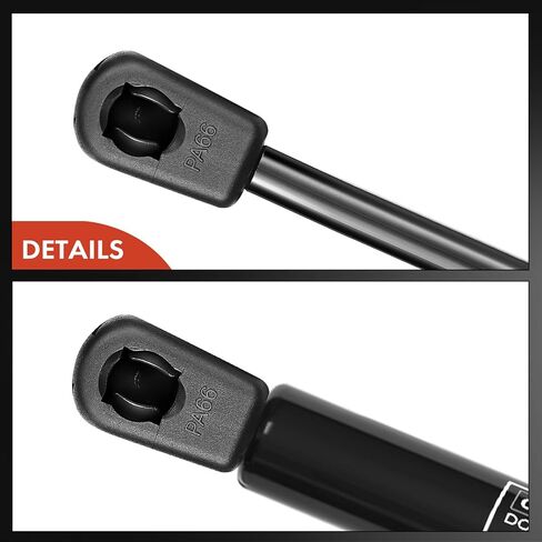 A-Premium 35.43 بوصة 60 رطل/267N يدعم المصعد غاز دعامات صدمة الربيع البديلة لخزائن أدوات خزائن تخزين النافذة المنزلق مقعد أغطية غطاء الباب الطابق السفلي قذيفة قذيفة خارج مجموعة 2-PC in Kuwait