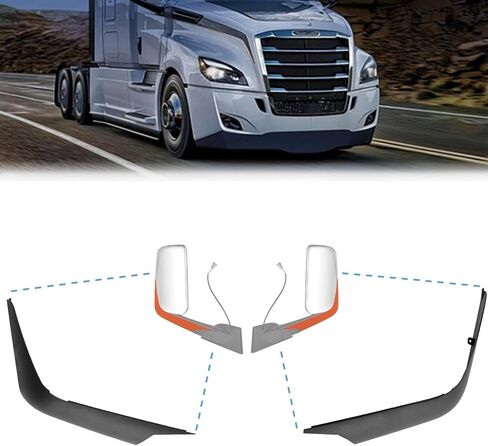 TORQUE Door Mirror Arm Cover for Freightliner Cascadia 2018+ Right Passenger Side (TRM310500BR) in Saudi Arabia