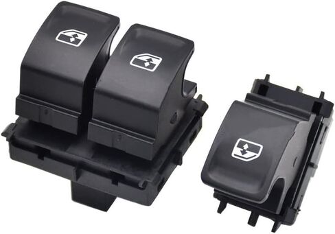 أزرار النوافذ 5G0959858D 5G0959858E لجولف لـ MK 7 لـ Cafter for Campmob Power Window Switch Button 5G0959858C 5G0959858B Window Control Switch (Color: F) in Saudi Arabia