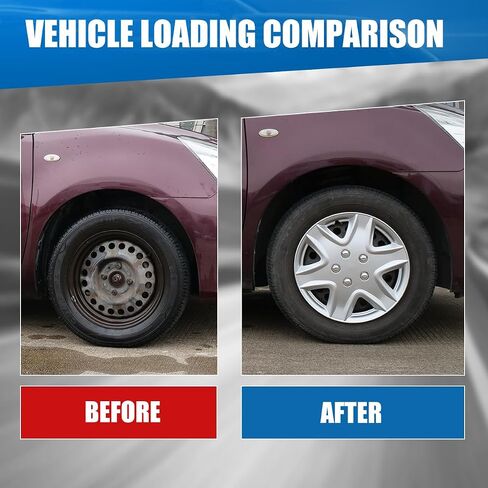 مجموعة غطاء عجلة Roxx من 4 ، 15 بوصة Hubcaps Universal لـ Car Truck SuV ، وملحقات غطاء الحافة العجلة على غطاء إطارات عجلات ما بعد البيع تلقائيًا (أسود وأحمر 5083-BRB-15) in Saudi Arabia