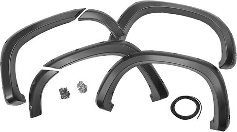 Rough Country Pocket Fender Flares for 19-21 Chevy Silverado 1500- F-C11911A-GBA in Saudi Arabia