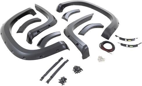 Rough Country Pocket Fender Flares for 19-21 Chevy Silverado 1500- F-C11911A-GBA in Saudi Arabia