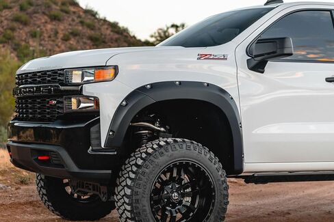 Rough Country Pocket Fender Flares for 19-21 Chevy Silverado 1500- F-C11911A-GBA in Saudi Arabia