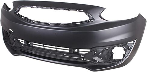 FitParts Compatible With Front Bumper Cover 2017 2018 2019 2020 Mitsubishi Mirage Hatchback 17 18 19 20. New, Primed & Ready for Paint. MI1000345 6400G519 in Saudi Arabia