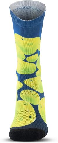 TribeStores Crew Pickleball Socks - Poly Nylon Sweat-Resistant Men's Athletic Socks for Pickleball, Tennis, Running, Workout in Saudi Arabia