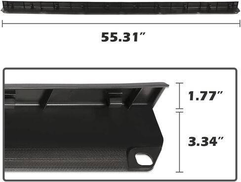 غطاء صب خلفي PIT66 ، متوافق مع 2014-2018 Toyota Tundra (Not Fit 1794 Edition) ، Cap Cap Cap Soffler Top Cover 65717-0C080 To1900146 in Saudi Arabia
